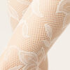Macro Floral Lace Tights Macro Floral Lace Tights
