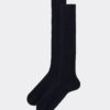 Men’s Lisle Thread Ribbed Long Socks