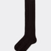 Men’s Lisle Thread Ribbed Long Socks