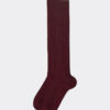 Men’s Lisle Thread Ribbed Long Socks