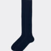 Men’s Lisle Thread Ribbed Long Socks