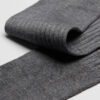 Men’s Lisle Thread Ribbed Long Socks