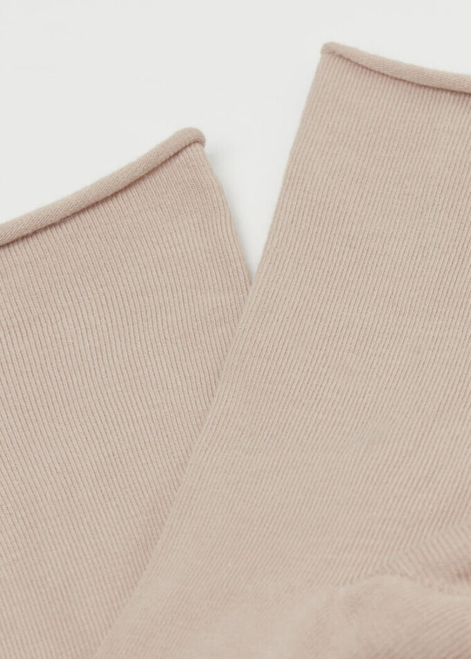 Non-Elastic Cotton Ankle Socks