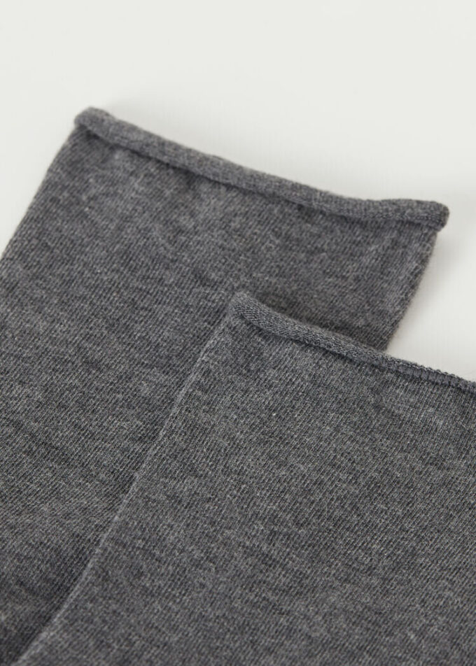 Non-Elastic Cotton Ankle Socks