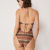 One Piece Swimsuit Golden Chevron One Piece Swimsuit Golden Chevron