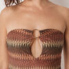 One Piece Swimsuit Golden Chevron One Piece Swimsuit Golden Chevron