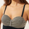 One-Piece Swimsuit Golden Stripes