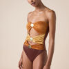 One Piece Swimsuit Sunset Shades