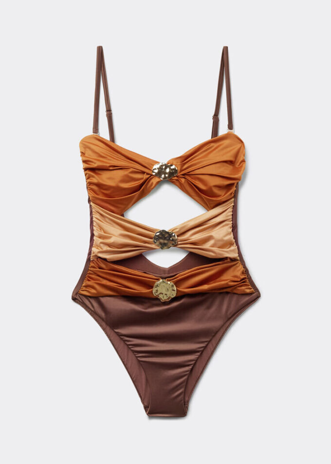One Piece Swimsuit Sunset Shades