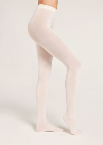 Opaque Matte Cashmere and Modal Tights