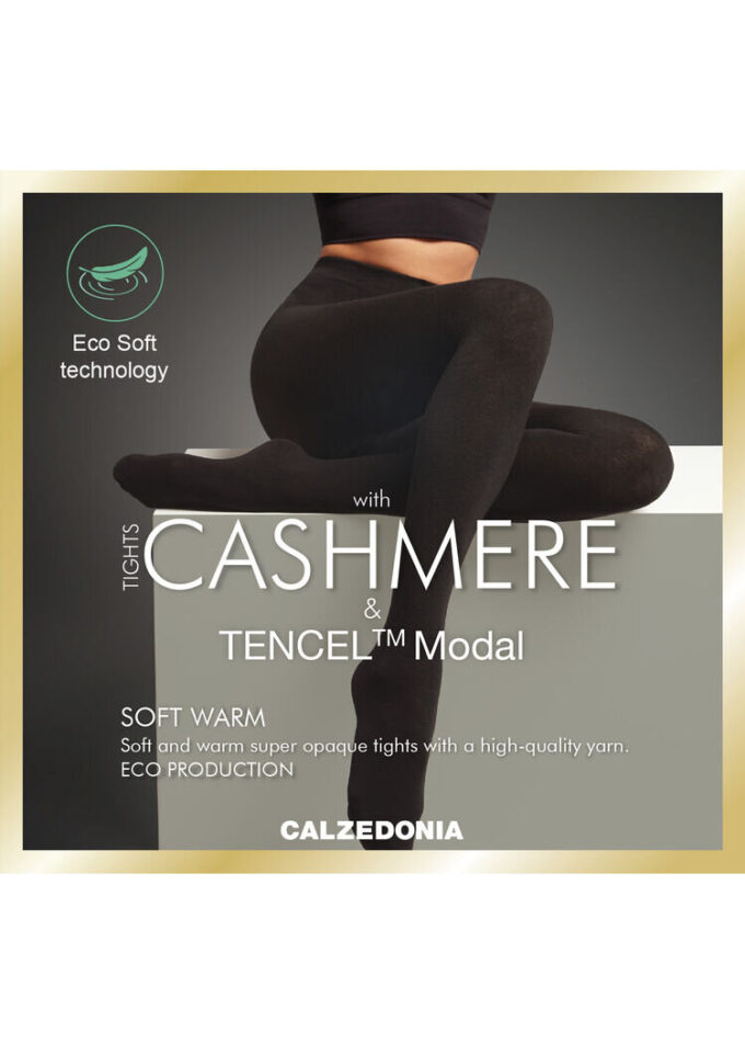 Opaque Matte Cashmere and Modal Tights