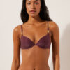 Padded Push-Up Swimsuit Top Golden Glow Padded Push-Up Swimsuit Top Golden Glow