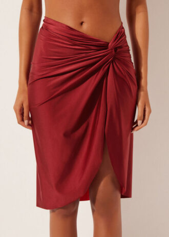 Pareo Skirt Shiny Satin
