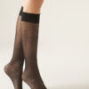 Patterned Knee-High Socks