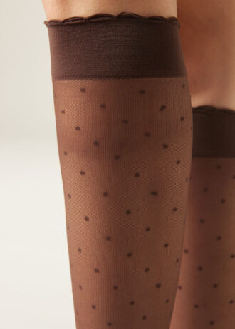 Patterned Knee-High Socks
