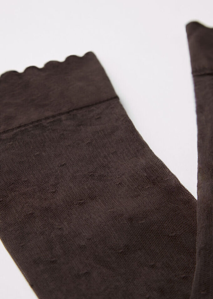 Patterned Knee-High Socks