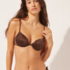 Push up Swimsuit Shiny Satin Push up Swimsuit Shiny Satin