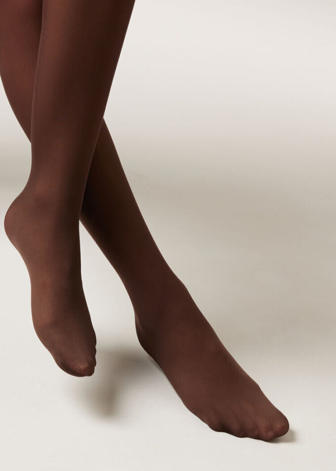 Semi-Opaque Matte Invisible 30 Denier Tights