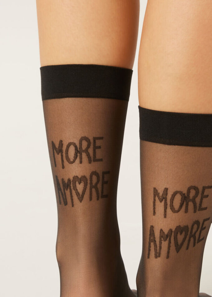Sheer More Amore Socks