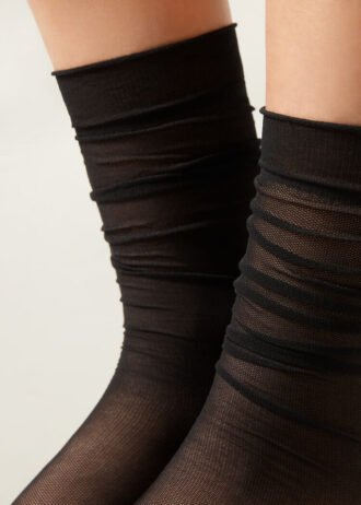 Sheer Short Socks