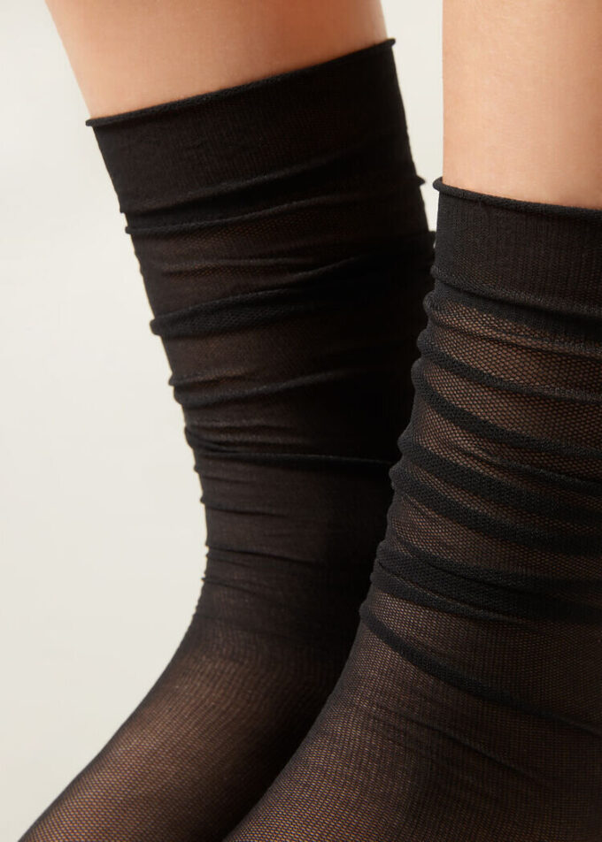 Sheer Short Socks