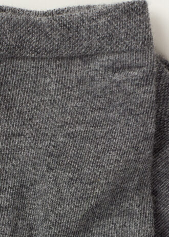 Short Socks with Trimmed Cuffs