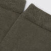 Short Socks with Trimmed Cuffs