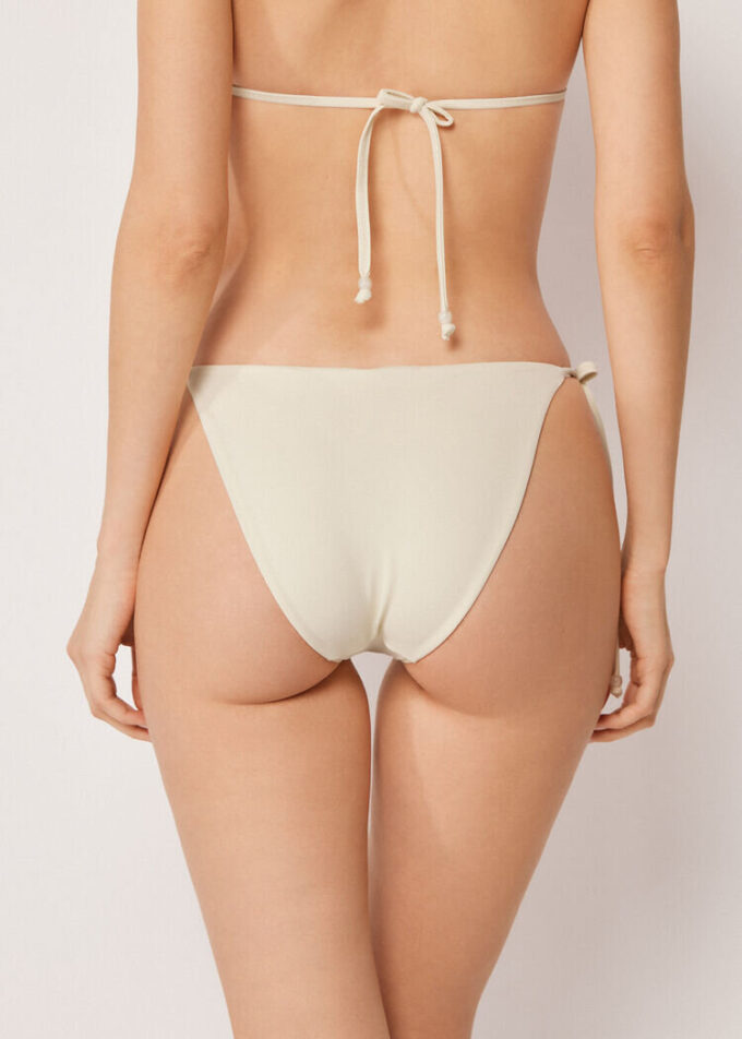 String Swimsuit Bottom Sequin Net String Swimsuit Bottom Sequin Net