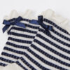 Stripe and Bow Socks