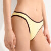 Swimsuit Bottom Bicolor Piping Swimsuit Bottom Bicolor Piping