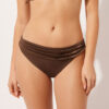 Swimsuit Bottoms Shiny Satin