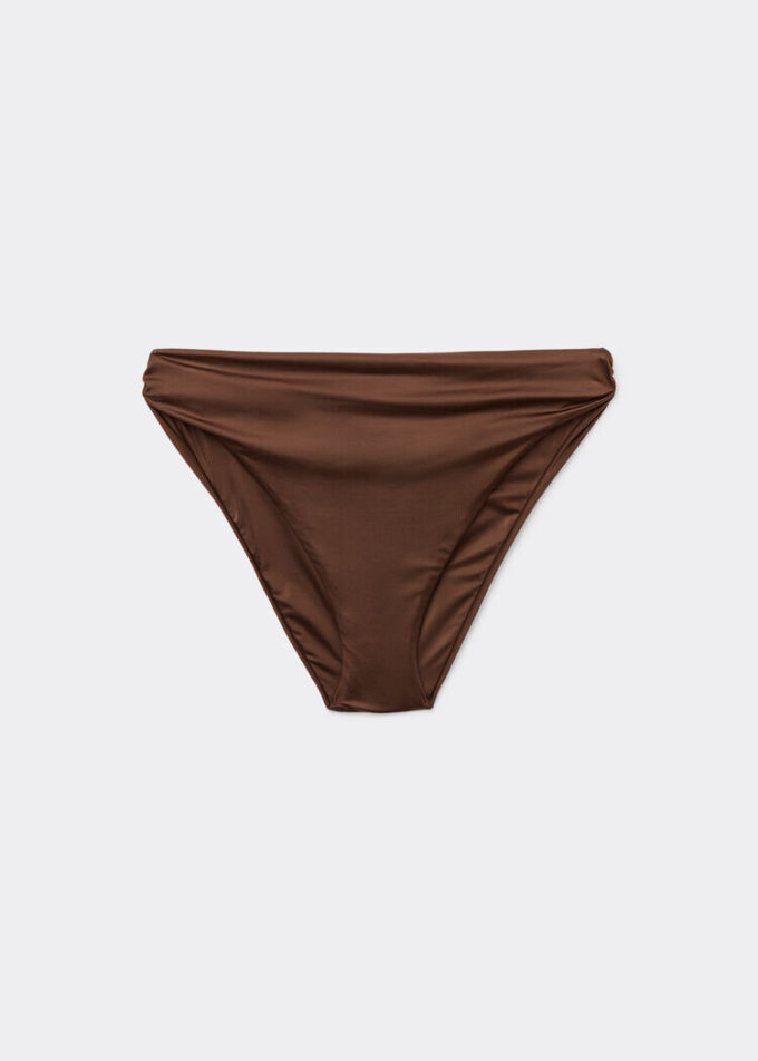 Swimsuit Bottoms Shiny Satin