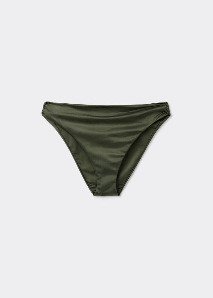 Swimsuit Bottoms Shiny Satin