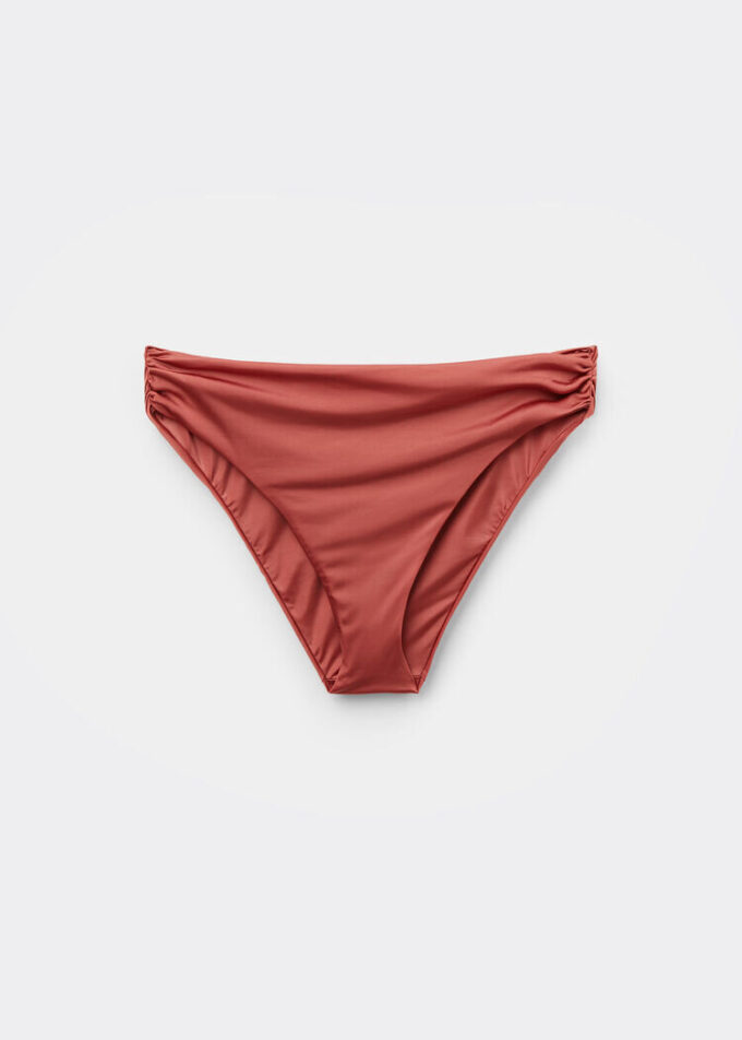 Swimsuit Bottoms Shiny Satin