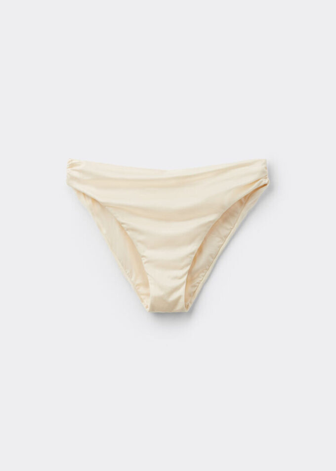 Swimsuit Bottoms Shiny Satin