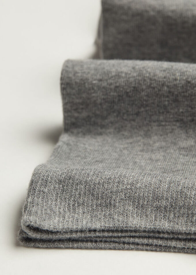 Tall Satin Cotton Socks