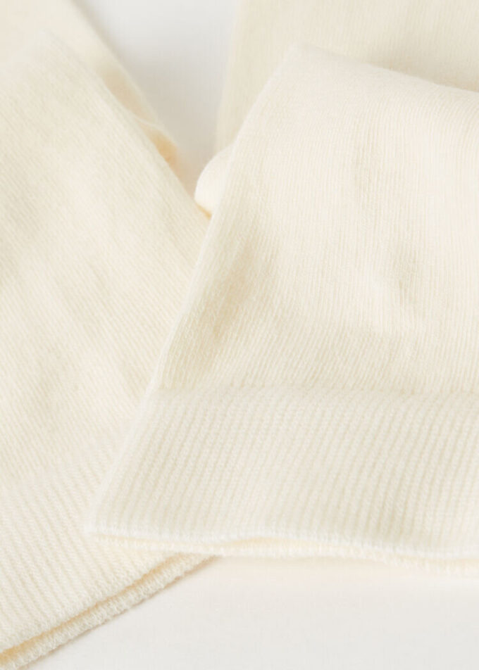 Tall Satin Cotton Socks