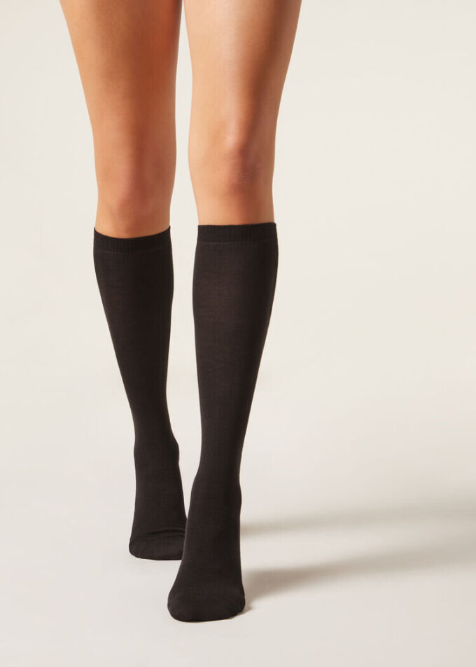 Tall Wool and Cotton Socks