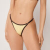 Thong Swimsuit Bottom Bicolor Piping Thong Swimsuit Bottom Bicolor Piping