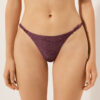 Thong Swimsuit Bottom Golden Glow Thong Swimsuit Bottom Golden Glow
