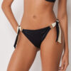Tied Swimsuit Bottom Elegant Bicolor