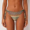 Tied Swimsuit Bottom Elegant Ethnic
