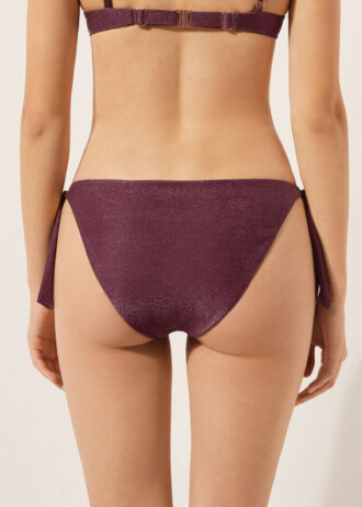 Tied Swimsuit Bottom Golden Glow
