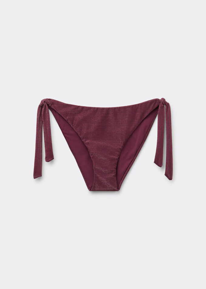 Tied Swimsuit Bottom Golden Glow