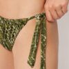 Tied Swimsuit Bottom Natural Tie-Dye