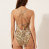 Tropical Foliage One Piece Swimsuit