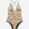 Tropical Foliage One Piece Swimsuit