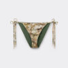 Tropical Foliage String Swimsuit Bottoms