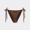 Wild Animalier String Swimsuit Bottoms