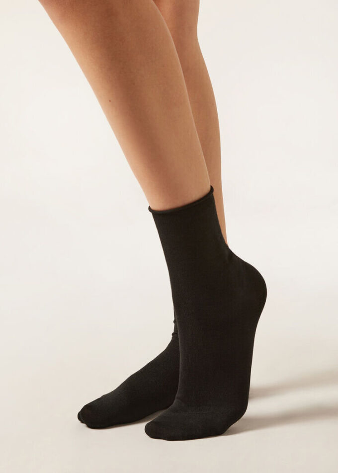 Wool and Cotton Short Socks